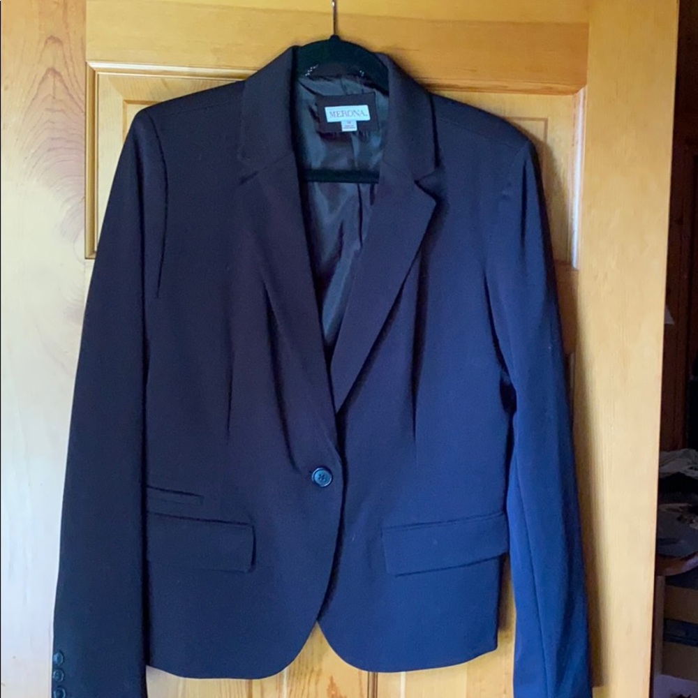 Merona black blazer